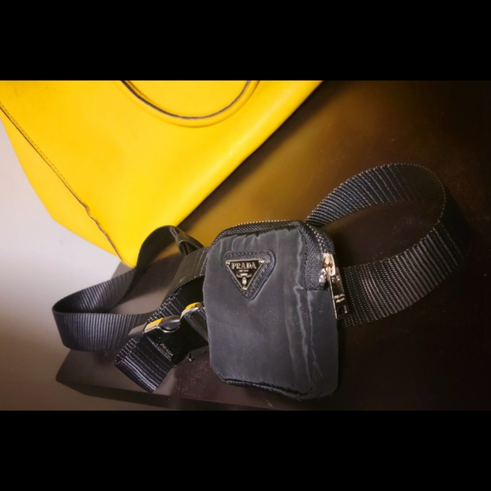 Prada jacket belt